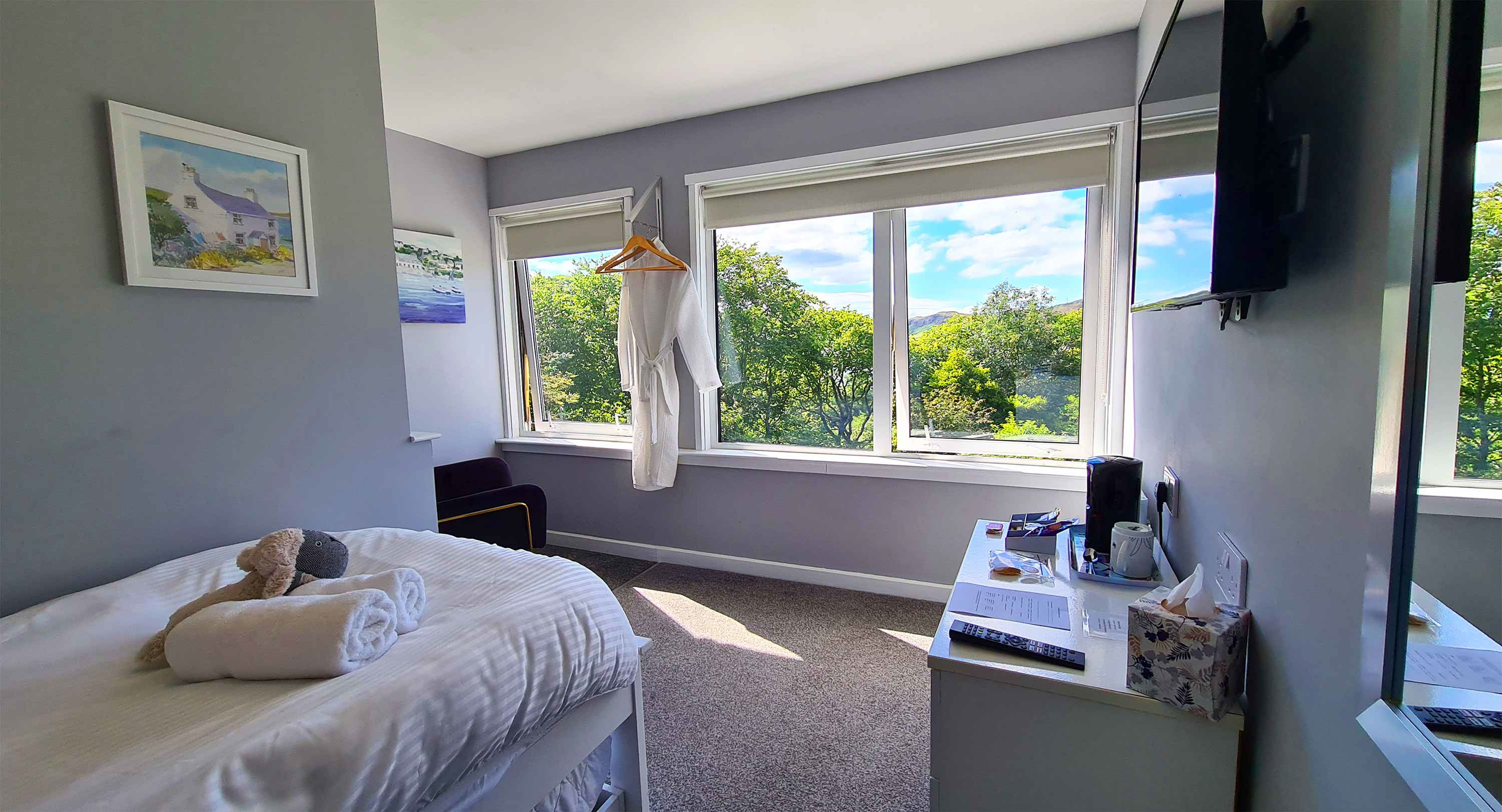 Single room with Sea View in Uig