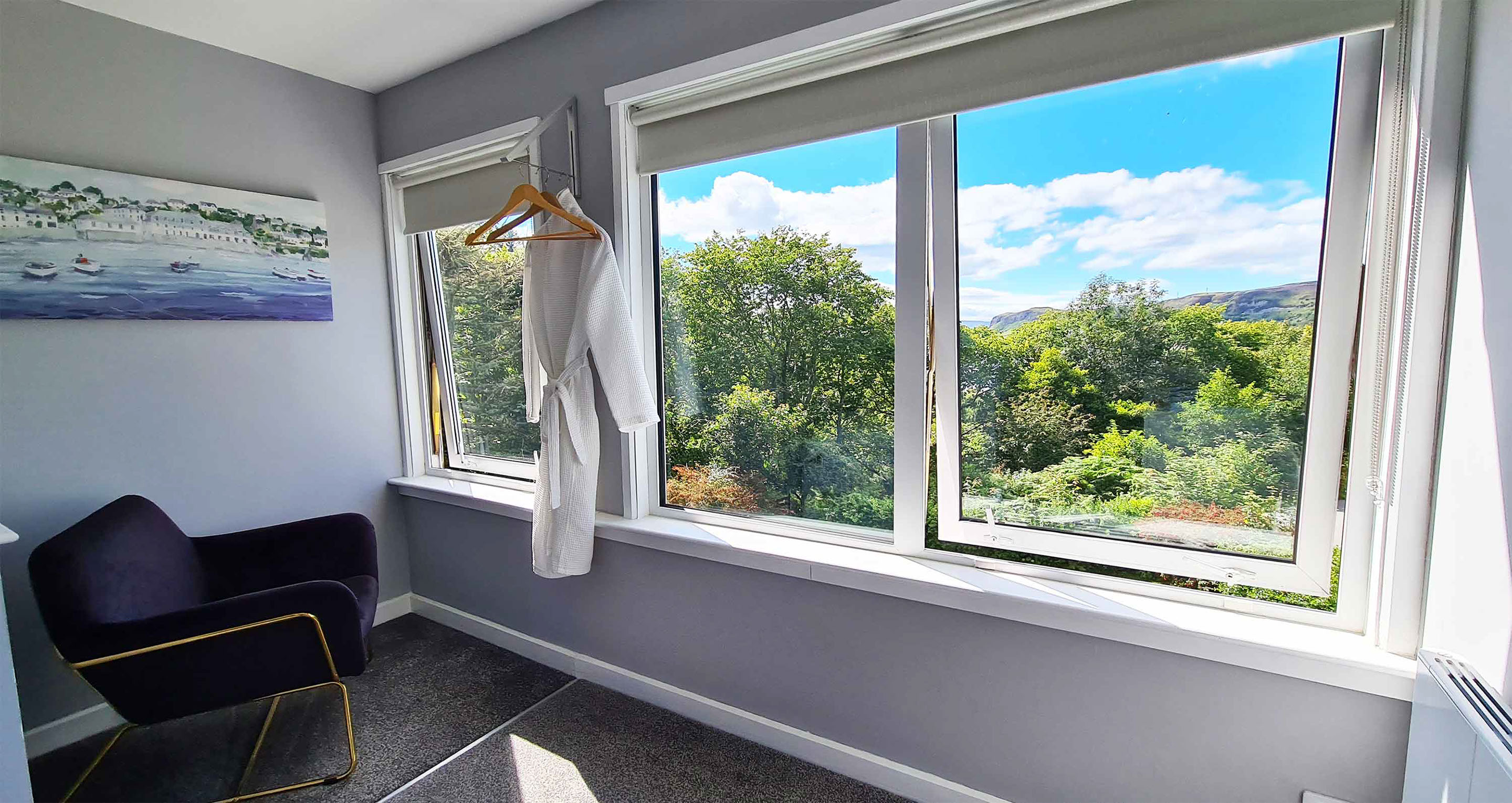 5 Glenconon Bed and Breakfast Sea View Single Room with private bathroom