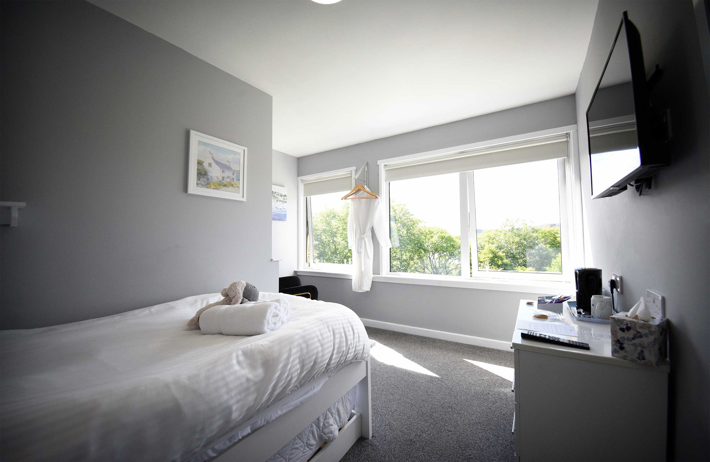 Uig Accommodation room with Free WIFI and Freeview TV